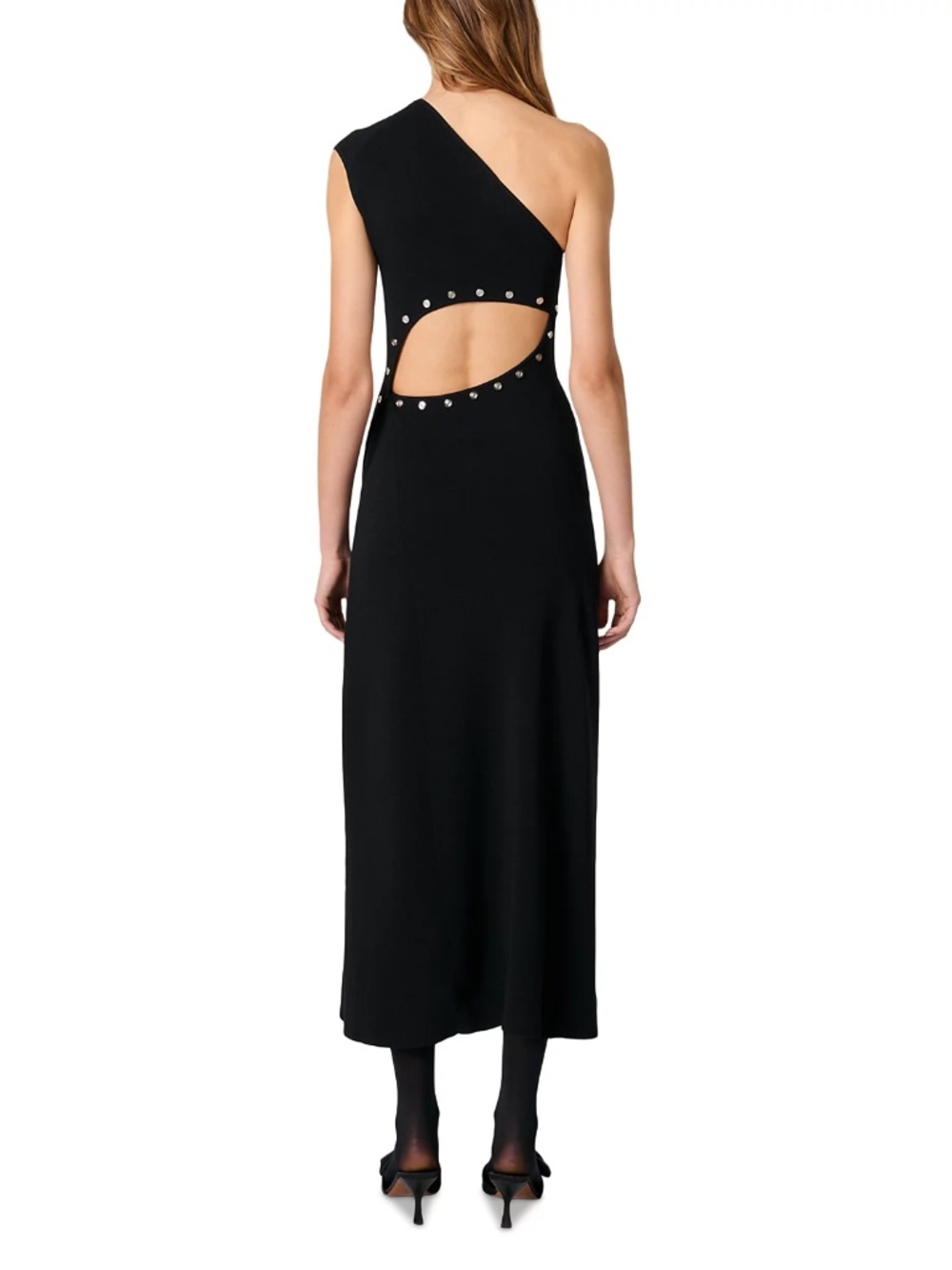 Rimossa Asymmetric Knit Maxi Dress - Picture 3 of 7